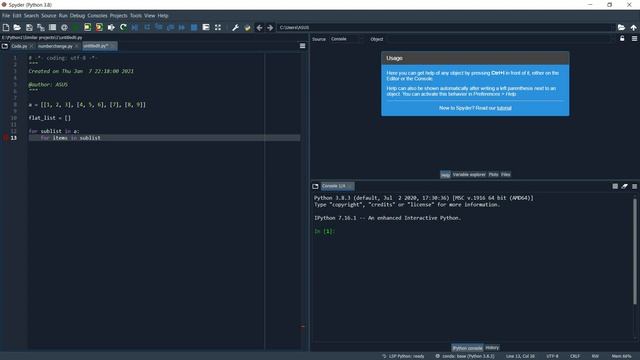How to make a flat list out of a list of lists? Python Lists
