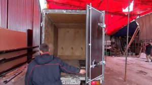 Ворота на будку грузовика Toyota Dyna