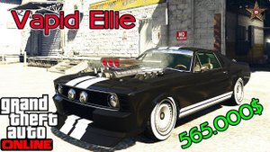 GTA ONLINE - VAPID ELLIE ЗЛОЙ МАСЛКАР (ТЮНИНГ И ОБЗОР)
