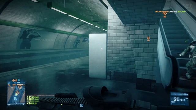 Battlefield 3 Игра с ботами (мод Fun Bots) смотреть онлайн