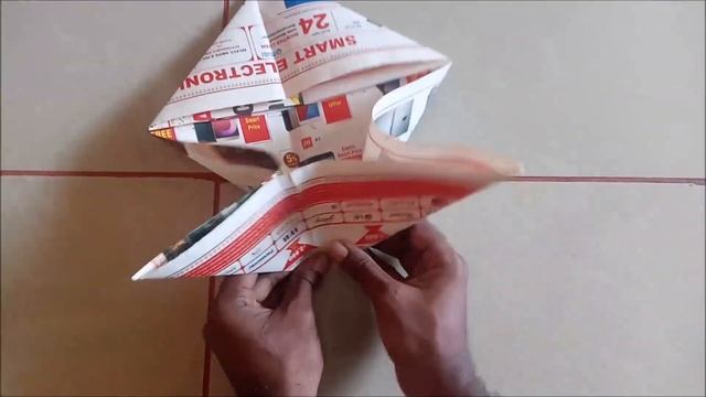 How to Make a Jumping Newspaper Frog (Big Size) смотреть онлайн