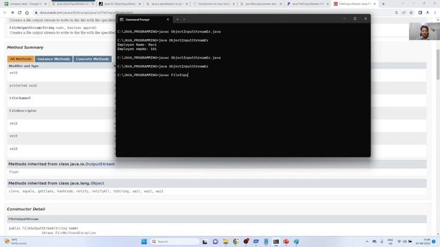 Java SE: Java IO (OutputStream)