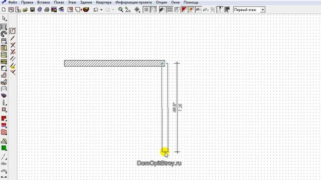 004 Рисуем стены первого этажа в ArCon 3D смотреть онлайн