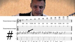 Нотная грамота. Урок № 3. Вторая часть. Расположение нот на первой струне.