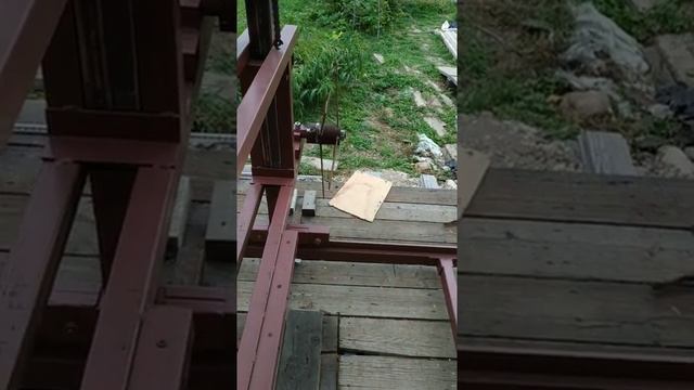 Делаем колеса для ленточной пилорамы смотреть онлайн