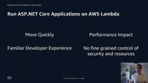 Build Serverless Applications with .NET and AWS Lambda | AWS Events