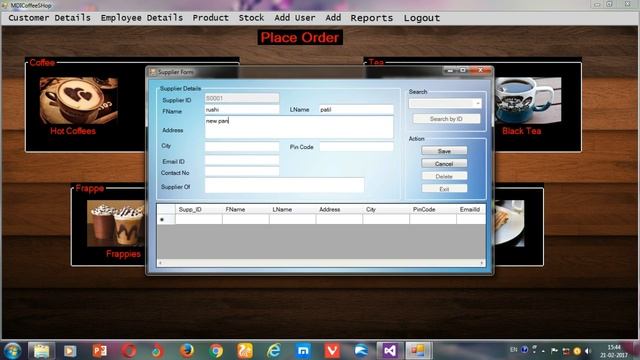 Coffee Shop Management System Project In Visual Studio ASP .Net with C# смотреть онлайн