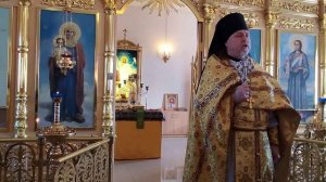 Проповедь иеромонаха Владимира (Гусев) 18 марта 2023г