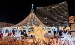 Мурманск новогодний. Прогулки по городу.