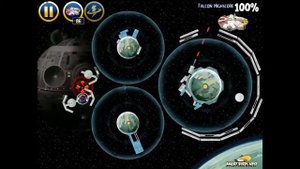 Angry Birds Star Wars 6-11 Death Star 2 Millennium Falcon Gold Medal