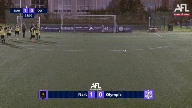 "Nart" - "Olympic" | Четвертая-Лига смотреть онлайн
