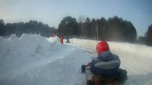 Зимний картинг. Томск 21.02.2021