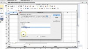 How to extract tabular data from a web page into LibreOffice using "Link to External Data"