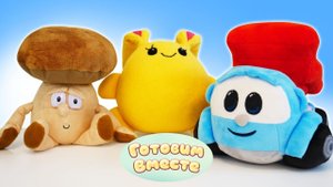 Бьянка и Маша Капуки Кануки готовят грибы с булгуром - Видео игры готовка вместе с игрушками