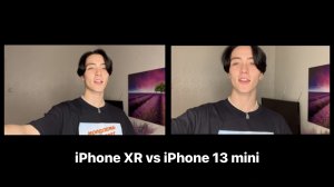 Тупой обзор iPhone 13 mini (vs iPhone XR) от Тиктокера