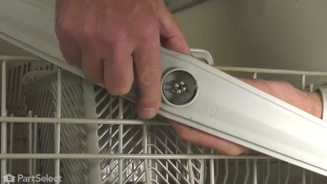 Whirlpool Dishwasher Repair - How to Replace the Upper Spray Arm (Whirlpool # WP903079) смотреть онлайн