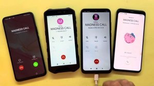 Incoming Call Xiaomi Redmi 9C NFC Vs Shockproof Phone / Outgoing Call Google Pixel 4XL and Honor 9X