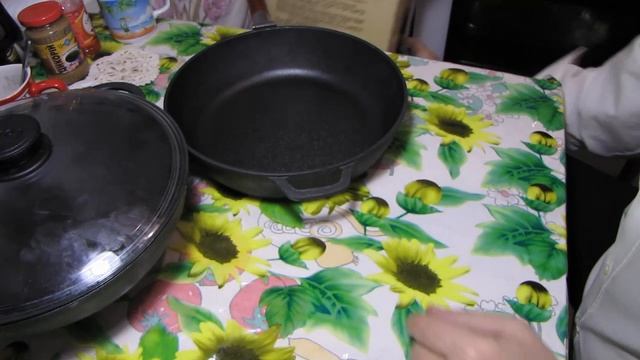 Чугунные сковородки БИОЛ - обзор и подготовка к использованию