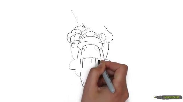 Как нарисовать черепашку - ниндзя смотреть онлайн