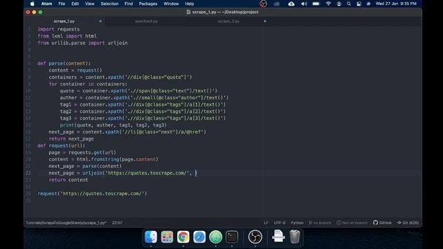 Python Requests and XPATH Tutorial: Build a Website Scraper - Part 2
