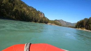 РЕКА КАТУНЬ МОТОРНАЯ ЛОДКА