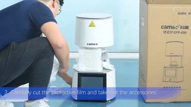 Unboxing CFP-100/200 Porcelain Furnace смотреть онлайн