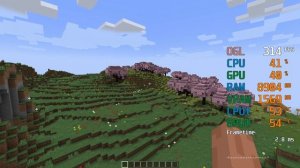 RX 7600 -- Ryzen 5 2600 -- Minecraft FPS Test