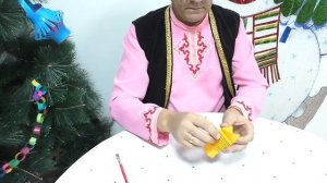 Изготовление новогодней игрушки "Гармошка"