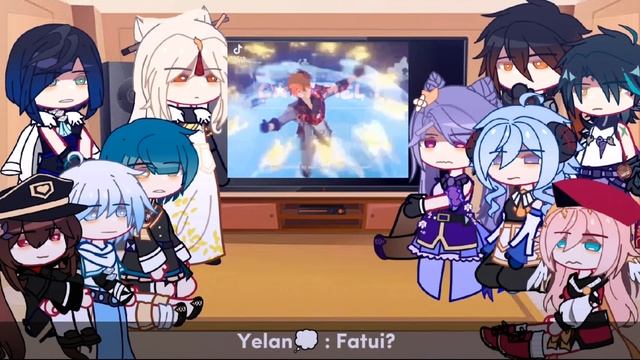 Genshin Impact : PAST Liyue react ! || Genshin Impact || Gacha Club || смотреть онлайн