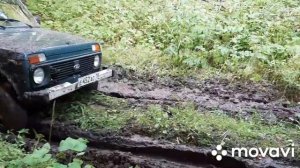 Тест нивы на шинах BF goodrich MT, 31 диаметр.