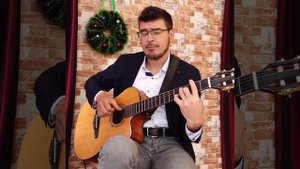 А снег идёт /А.Эшпай / соло-гитара