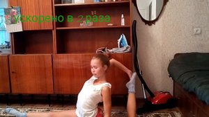 MY TRAINING. My gymnastics. Моя тренировка.