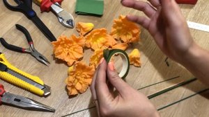 Собираем ветку гладиолуса/Букет из мыла/Заливка цветов/Мыловарение/Soap/Ароматик