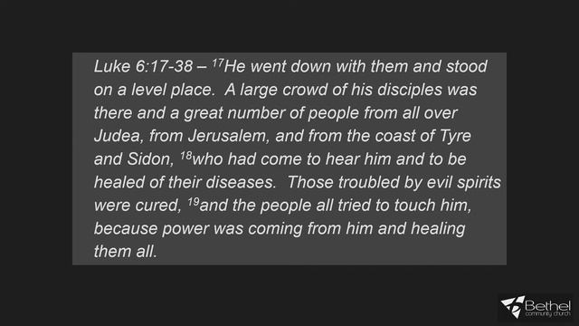 Luke 6:39-49  Sermon on the Plain Part 2  Messiahs Mandate Week 8