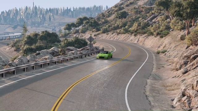 Beamng Drive Drift 4 (Subaru BRZ) смотреть онлайн