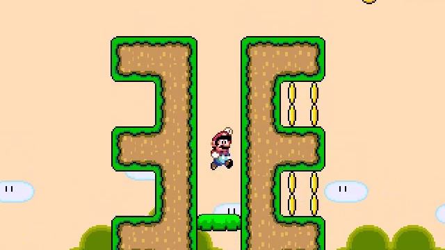 Super Mario World Coin Collection Game (Flash Game) смотреть онлайн