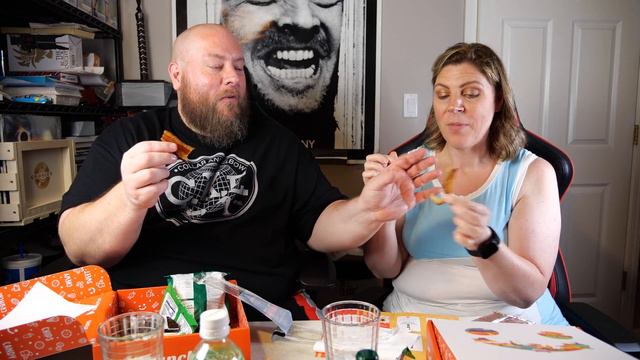 Taste Testing 8 POUNDS of Munchpak Snacks from around the world | Salt, Sweets, Treats смотреть онлайн