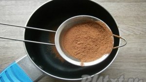 Горячий шоколад из какао-порошка