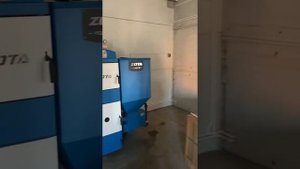 Монтаж Отопления в АвтоСервисе (Орловская Область) Монтаж Котла ZOTA Пеллетный