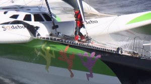 Transat Jacques Vabre Normandie Le Havre 2023 : SODEBO ULTIM 3 - THOMAS COVILLETHOMAS ROUXEL