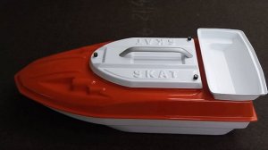 Карповый кораблик Скат 3 , цветные корпуса