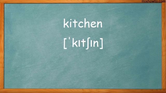 Учим английские слова, тема: Кухня #1 смотреть онлайн