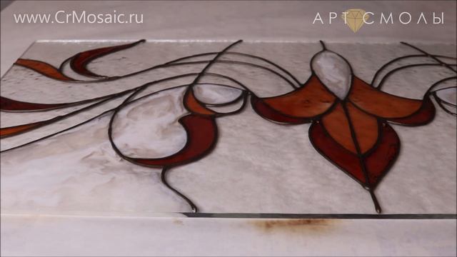 ☝ВИТРАЖ ИЗ ЭПОКСИДНОЙ СМОЛЫ ★ ИМИТАЦИЯ ТИФФАНИ ► СВОИМИ РУКАМИ смотреть онлайн