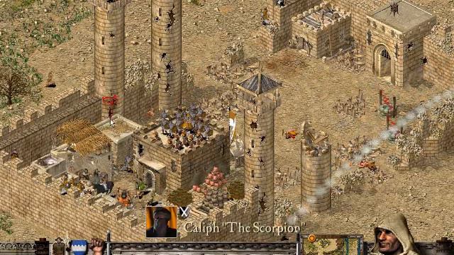 Let's play Stronghold Crusader #21 Bis auf die Grundmauern смотреть онлайн