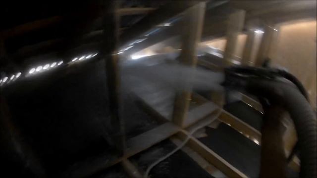 МПС Алматы. ПКСТ "Первомайский". Утепление крыши эковатой. 22.08.18. смотреть онлайн