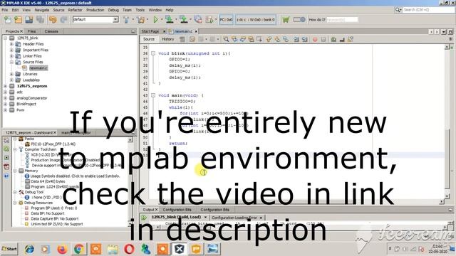 PIC12F675 | PIC Microcontroller | Circuit, Code, Datasheet explained