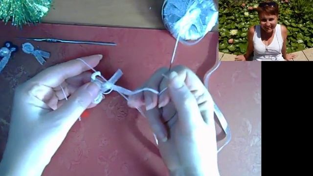 МК: Фриволите иглой (Tatting,Frivolité, Orecchini, Фриволите,Encaje, 梭織) Ribbon tatting