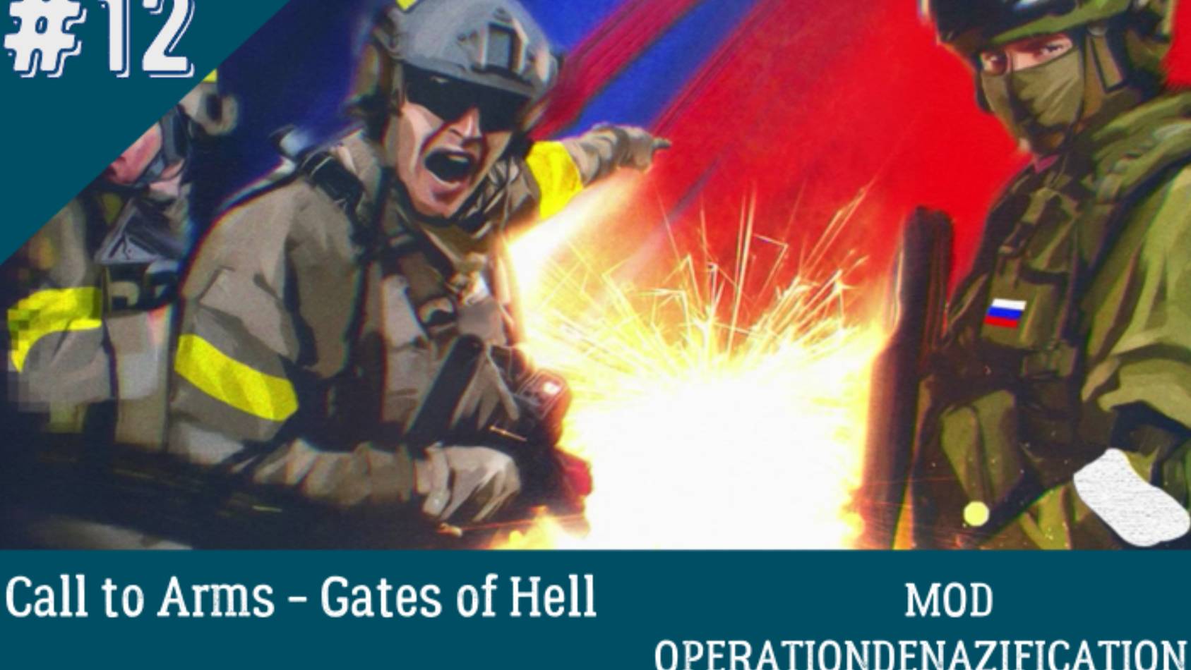 ★Call to Arms - Gates of Hell★ ДЕНЬ 12★ ХАРДКОР★ МОД OPERATION DENAZIFICATIONOF UKRAINE ★