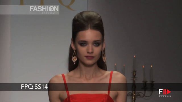 "PPQ" Fashion Show Spring Summer 2014 London HD by Fashion Channel смотреть онлайн