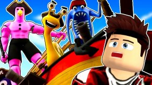 ЭВОЛЮЦИЯ МОНСТРОВ ПИРАТОВ БАНБАН ГЛАВА 2 ОТ НАБНАБ ДО ШЕРИФ БРОНЗА И ЖЕЛТАЯ УЛИТКА АНИМАЦИЯ !